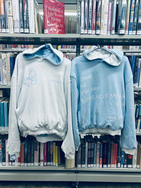 “HOLIER THAN NOW” Reversible Hoodie